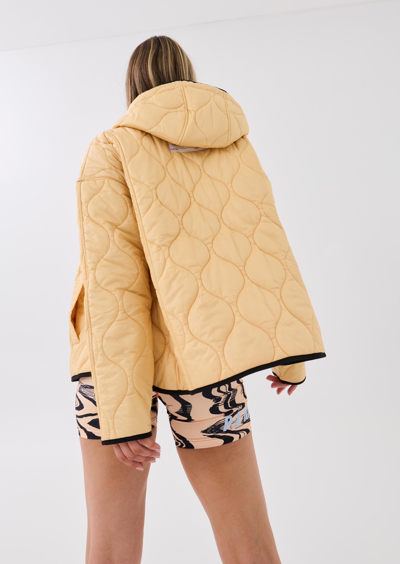 ADVOCATE JACKET IN APRICOT SHERBET