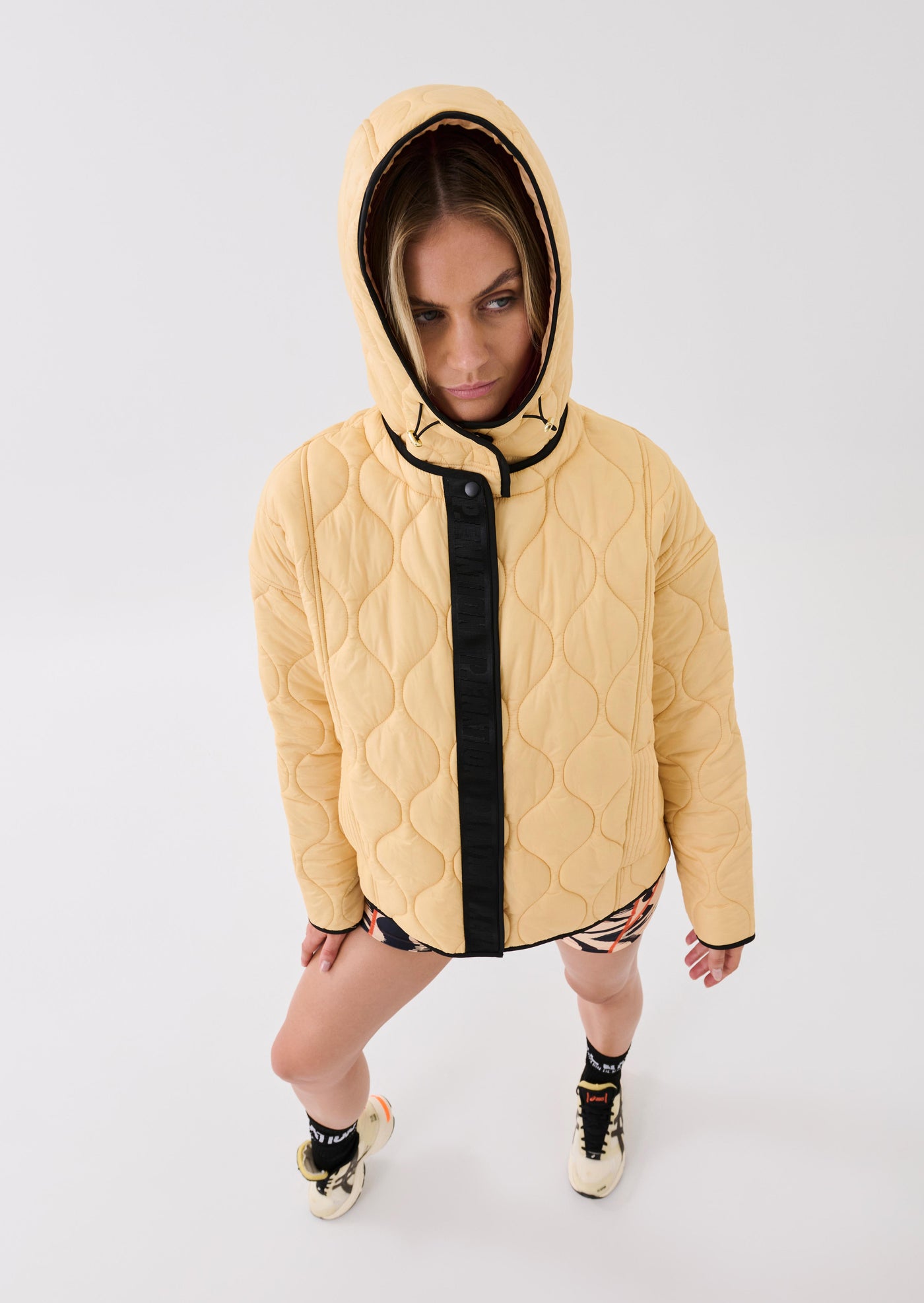 ADVOCATE JACKET IN APRICOT SHERBET