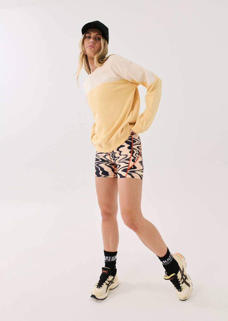 PERPETUAL SWEAT IN APRICOT SHERBET