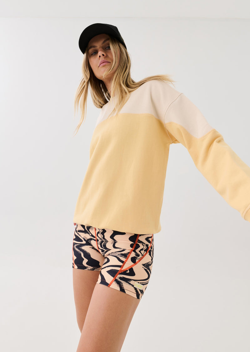 PERPETUAL SWEAT IN APRICOT SHERBET