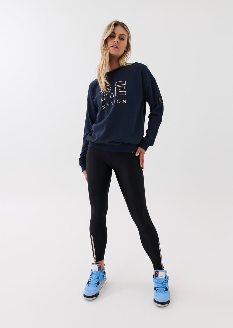 HEADS UP SWEAT IN MIDNIGHT NAVY