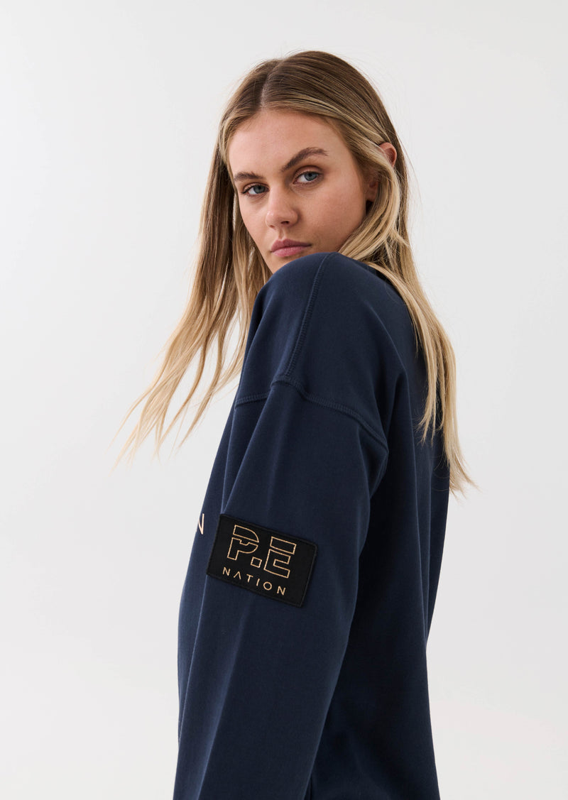 HEADS UP SWEAT IN MIDNIGHT NAVY