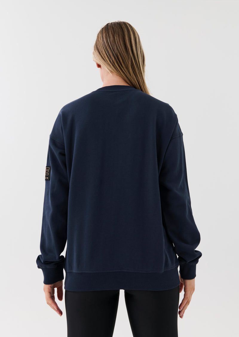 HEADS UP SWEAT IN MIDNIGHT NAVY