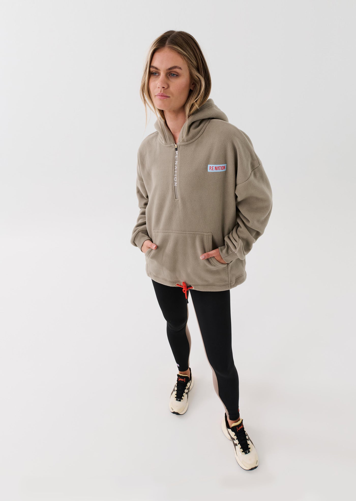 CENTURY HOODIE IN SILVER MINK