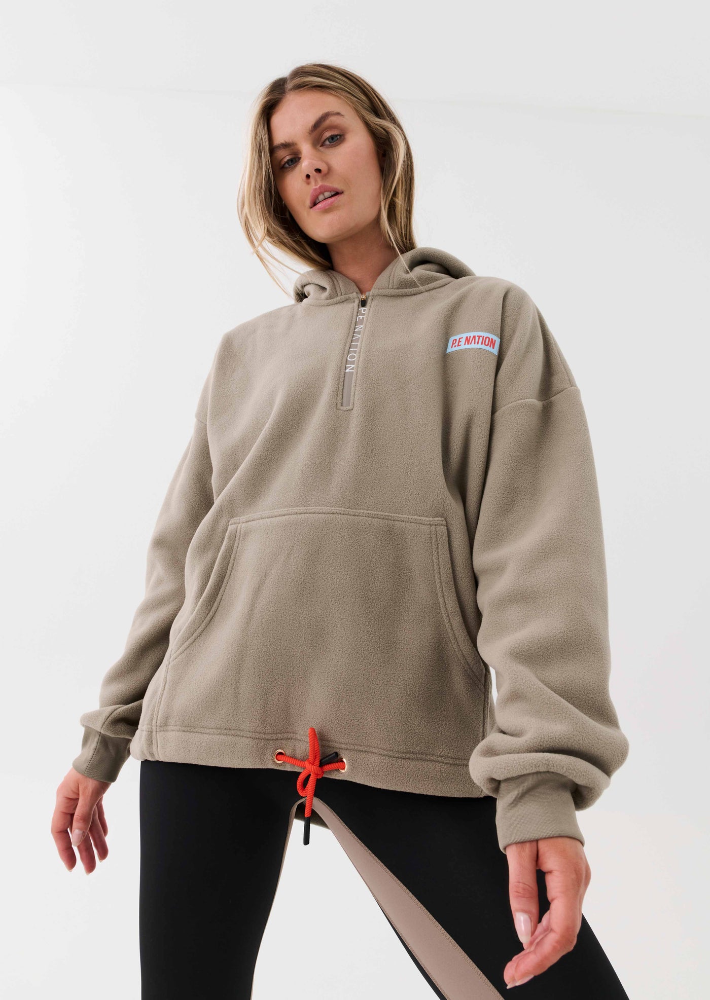 CENTURY HOODIE IN SILVER MINK