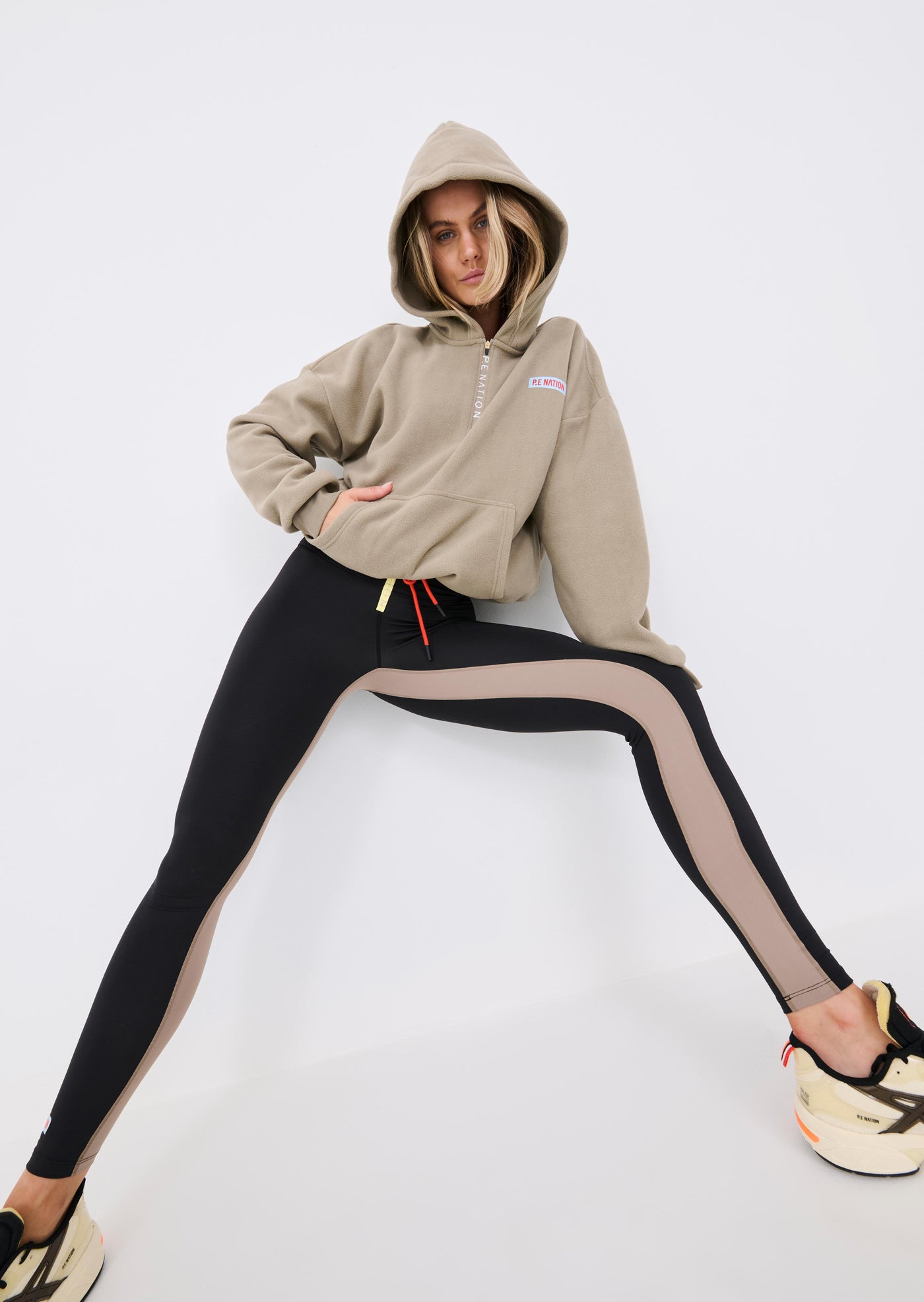 CENTURY HOODIE IN SILVER MINK