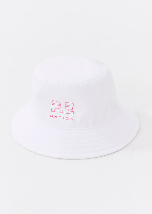HEADS UP BUCKET HAT IN OPTIC WHITE