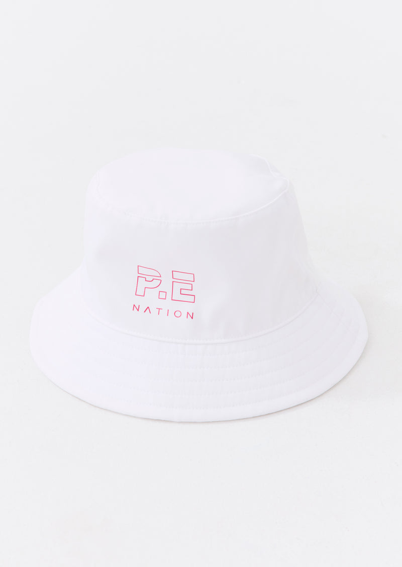 HEADS UP BUCKET HAT IN OPTIC WHITE