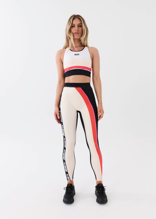 EVOLVE LEGGING IN PEARLED IVORY