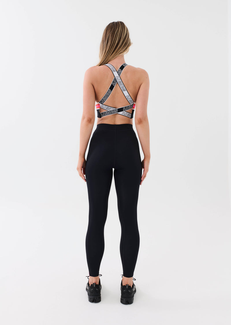 EVOLVE LEGGING IN PEARLED IVORY