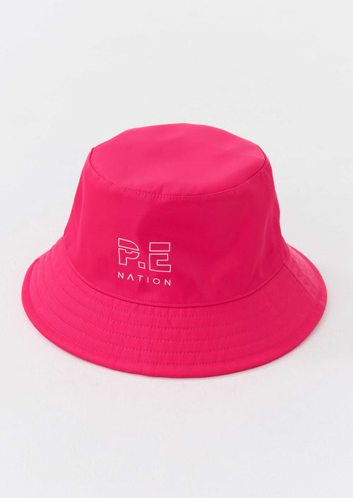 HEADS UP BUCKET HAT IN PINK GLO