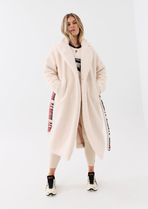 DISCOVER JACKET IN PEARLED IVORY