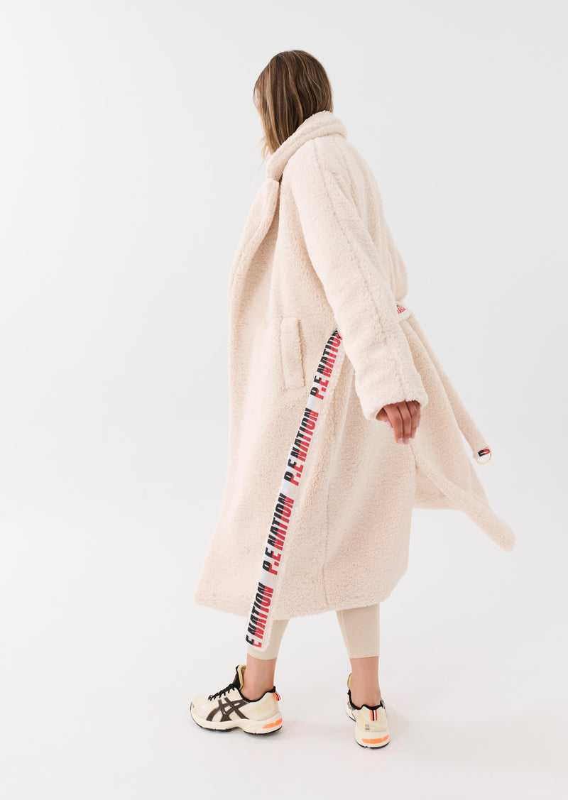 DISCOVER JACKET IN PEARLED IVORY