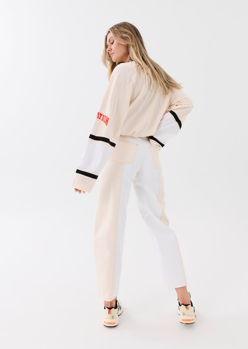 REFRAME PANT IN OPTIC WHITE