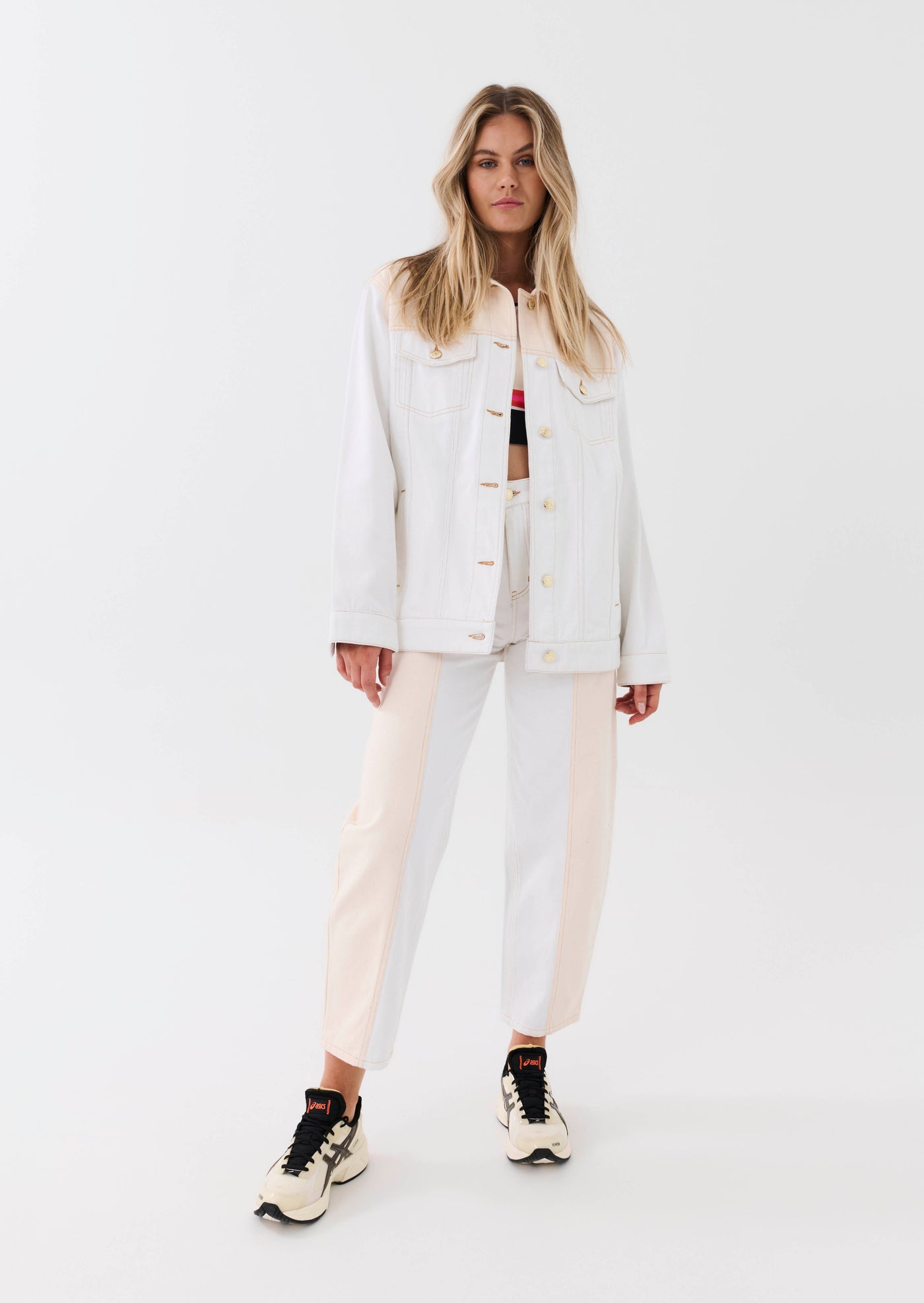 REFRAME JACKET IN WHITE