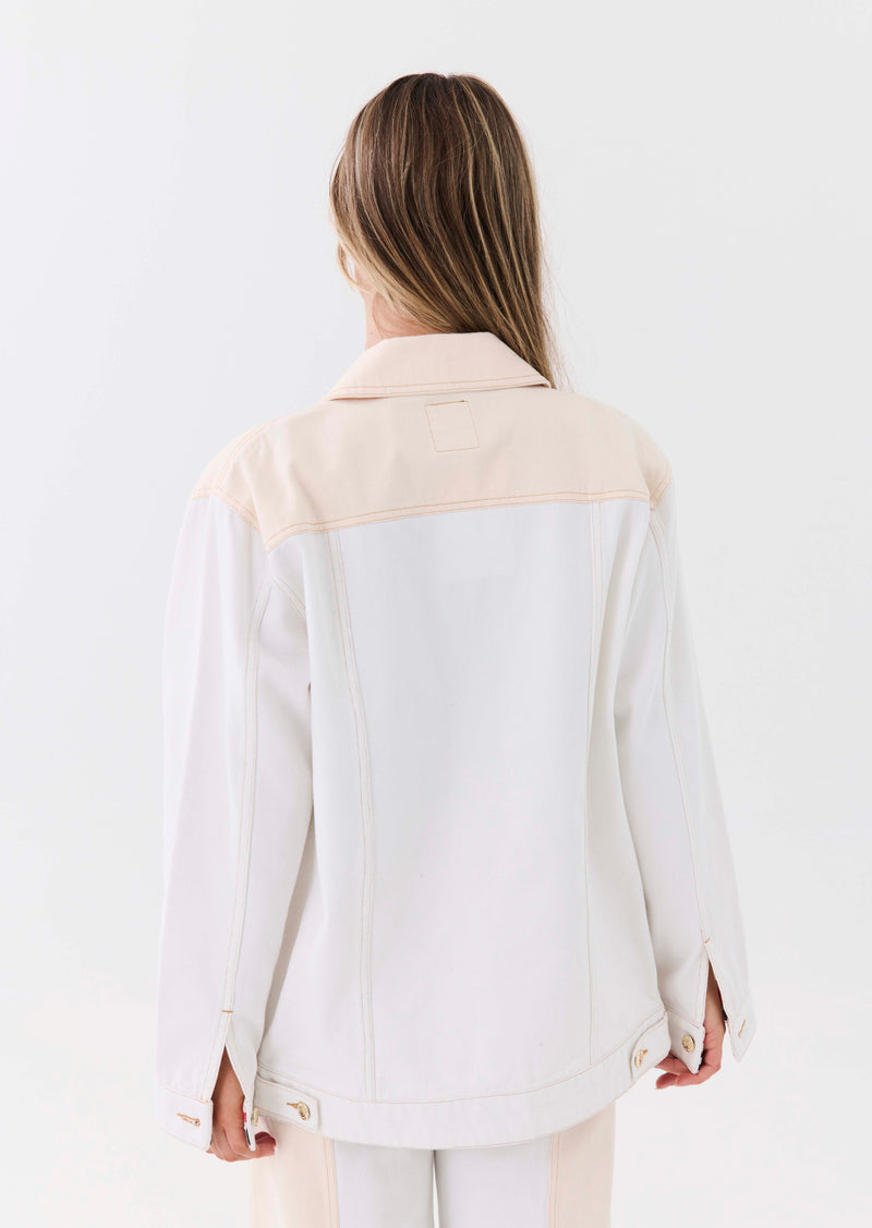 REFRAME JACKET IN WHITE