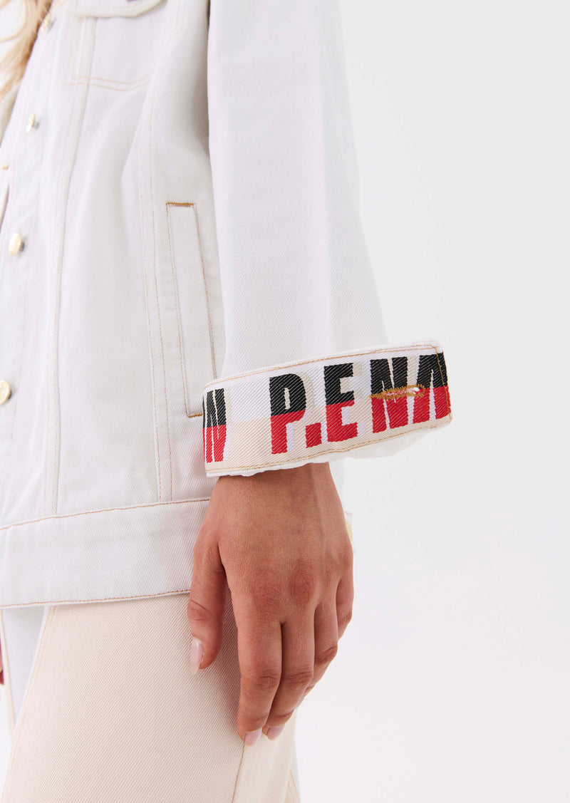 REFRAME JACKET IN WHITE
