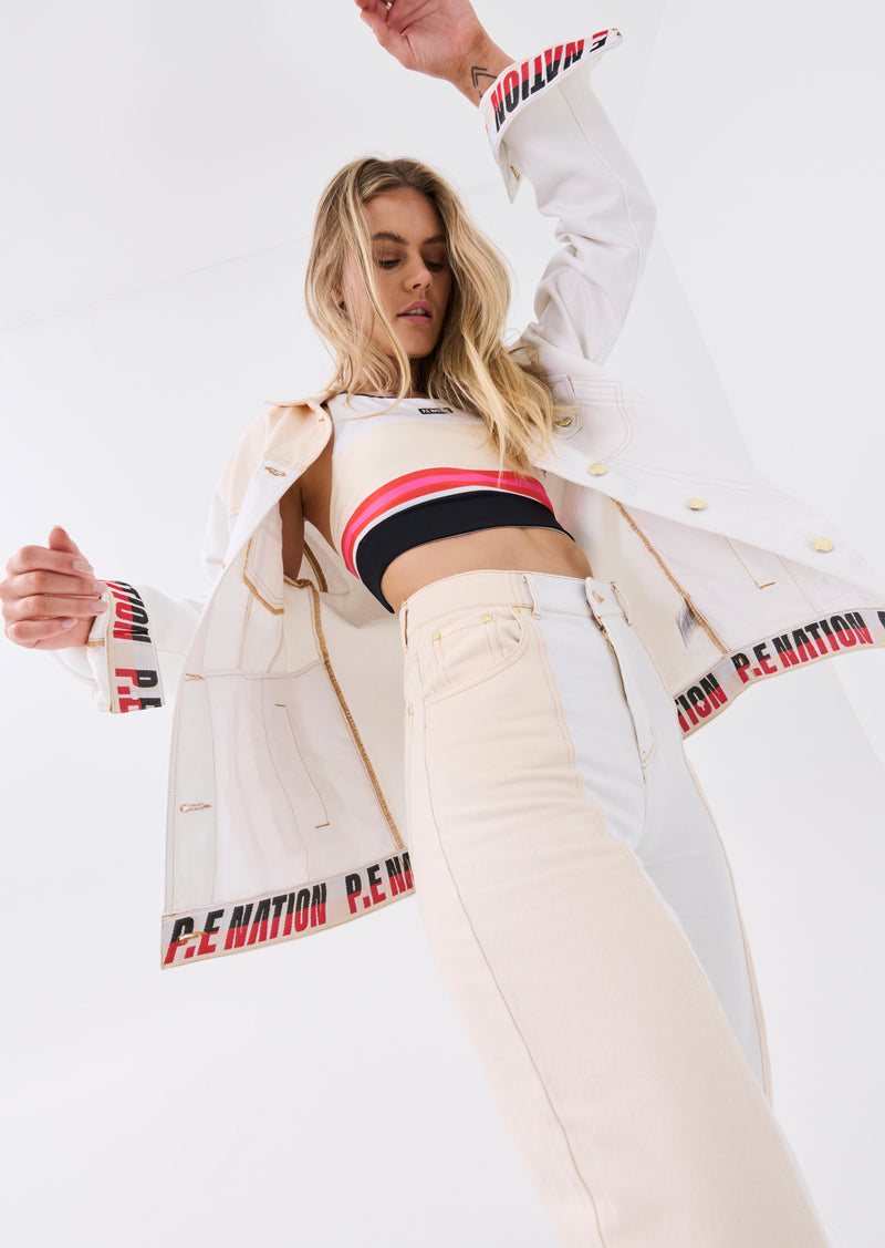 REFRAME JACKET IN WHITE