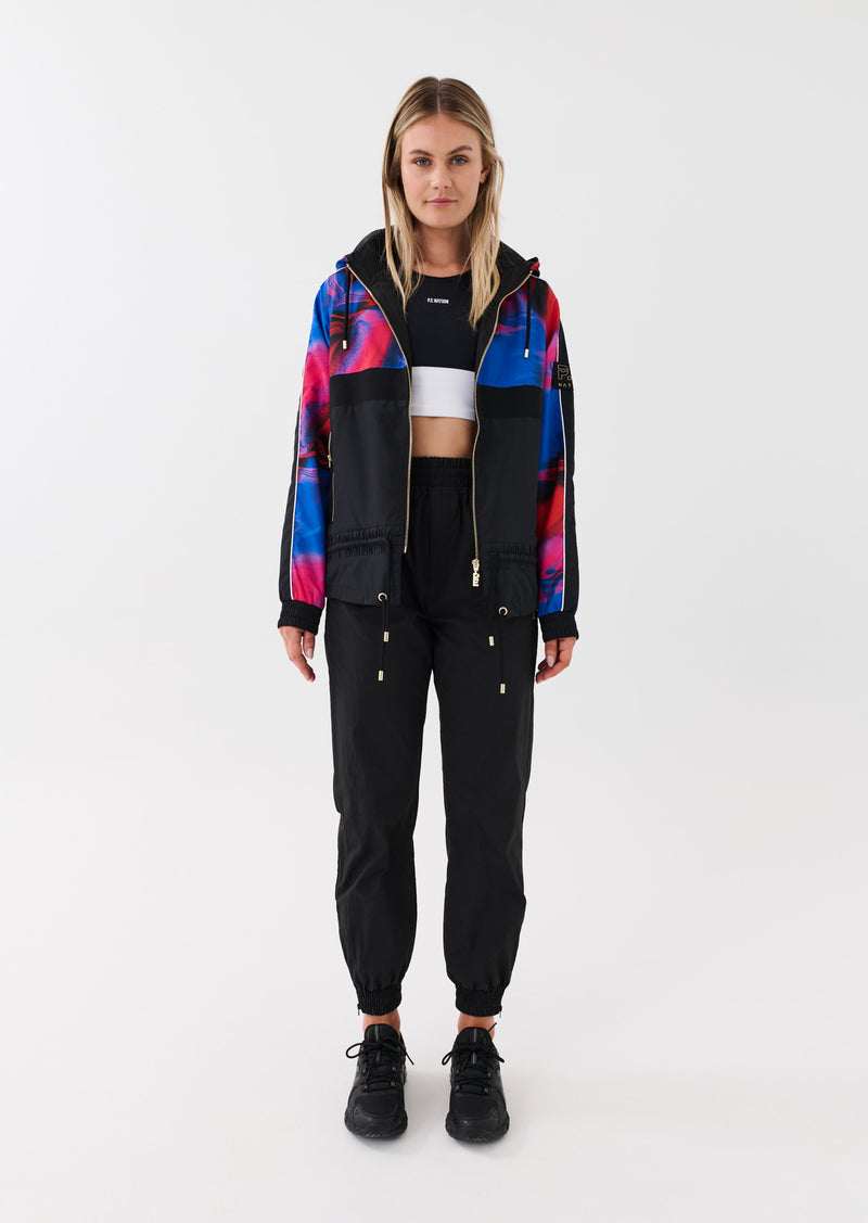 Man Down Jacket Overlay Print P.E Nation