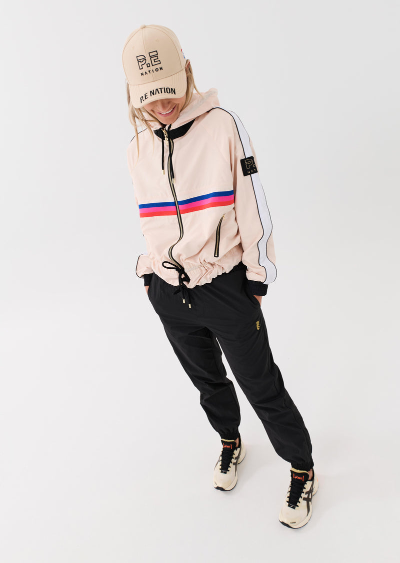 MAN DOWN JACKET IN PEARLED IVORY