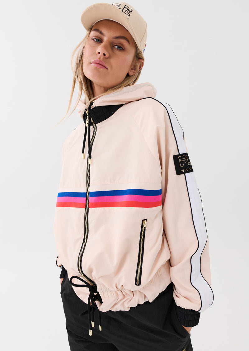 MAN DOWN JACKET IN PEARLED IVORY