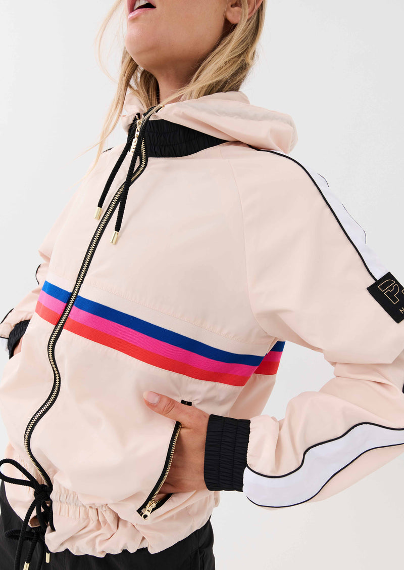MAN DOWN JACKET IN PEARLED IVORY