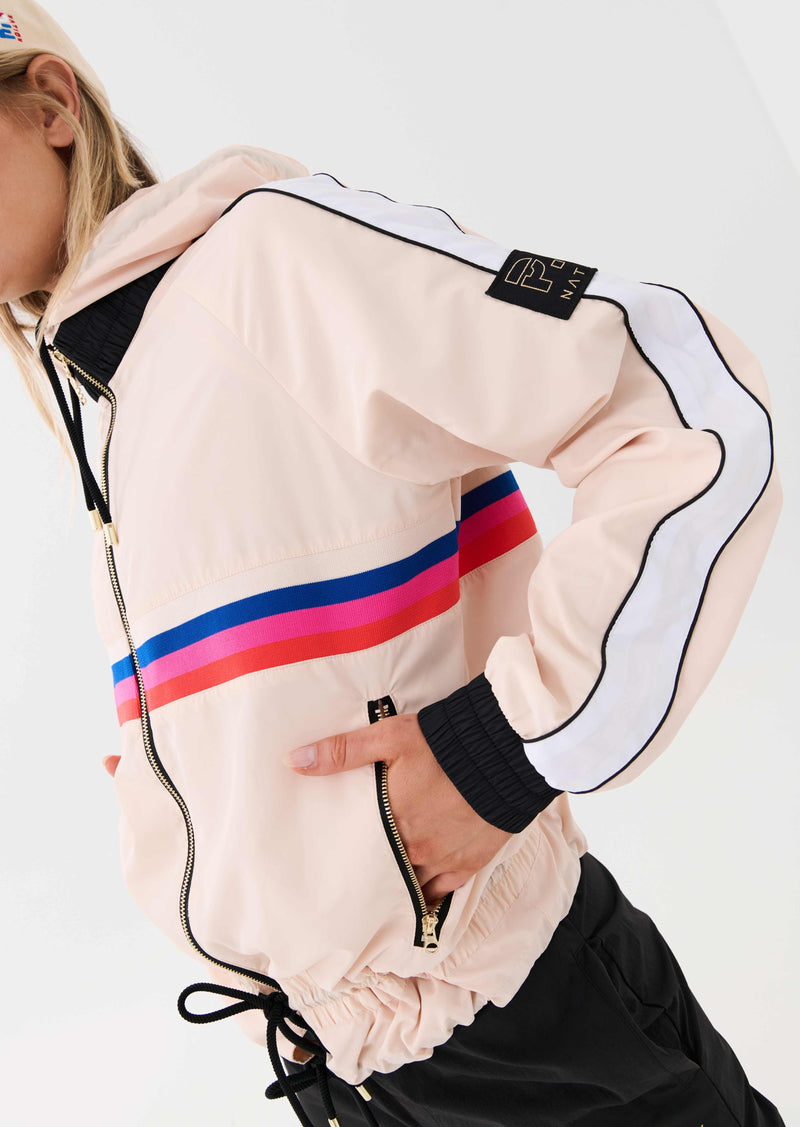 MAN DOWN JACKET IN PEARLED IVORY