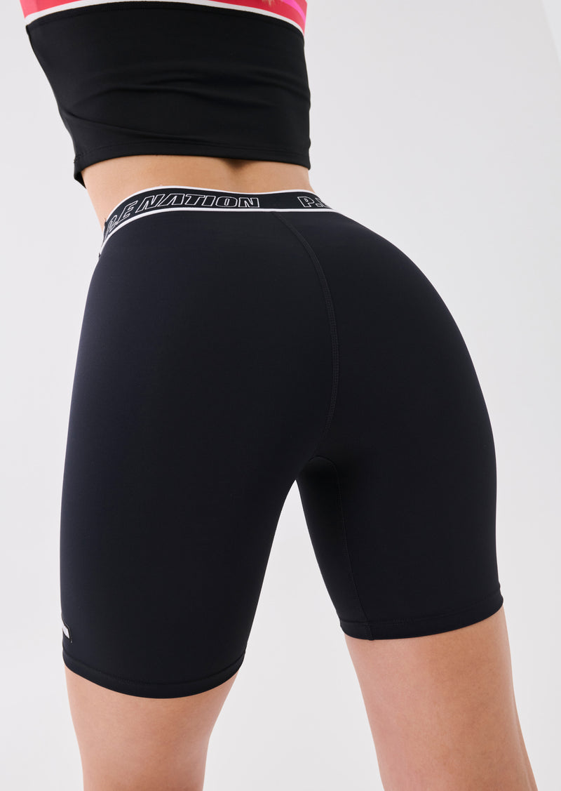 REFRAME BIKE SHORT IN PEARLED IVORY