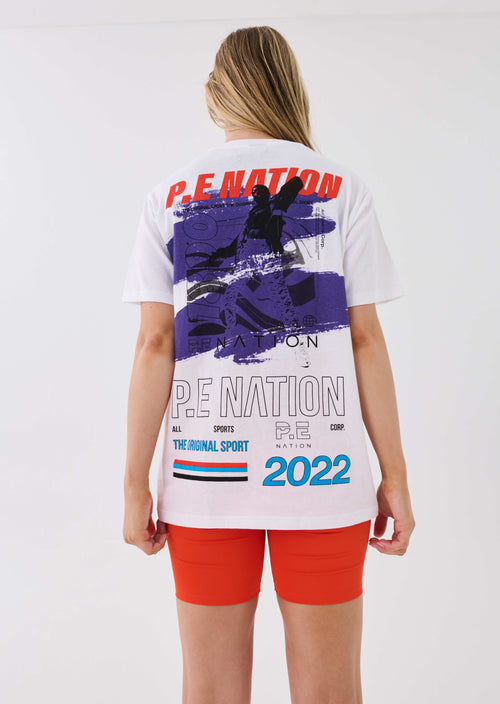 KICK ON TEE IN OPTIC WHITE