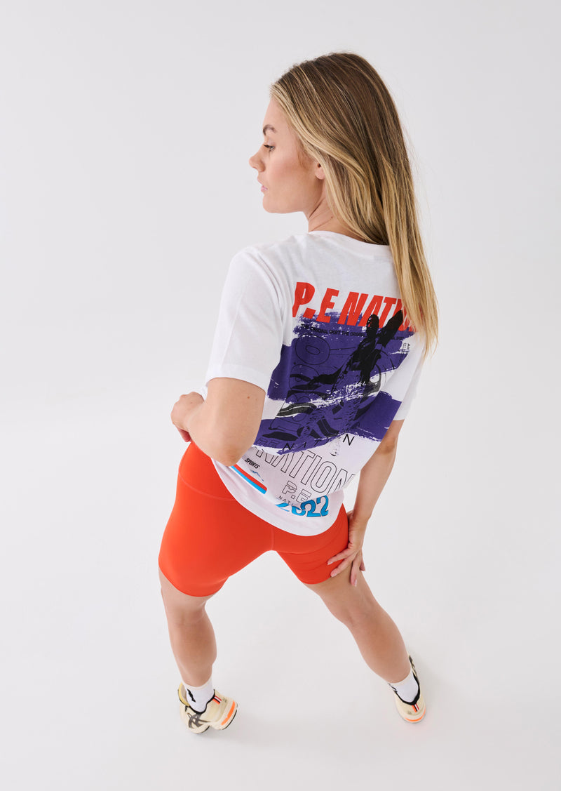 KICK ON TEE IN OPTIC WHITE