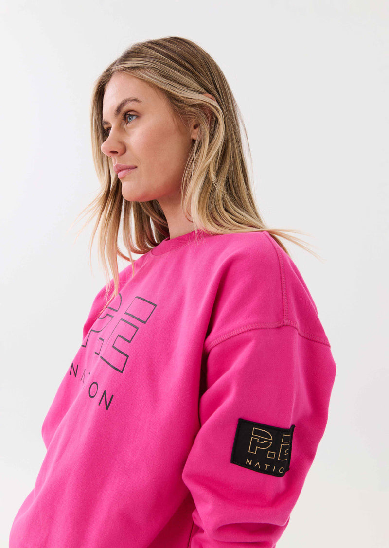 Pink pe nation sale jumper