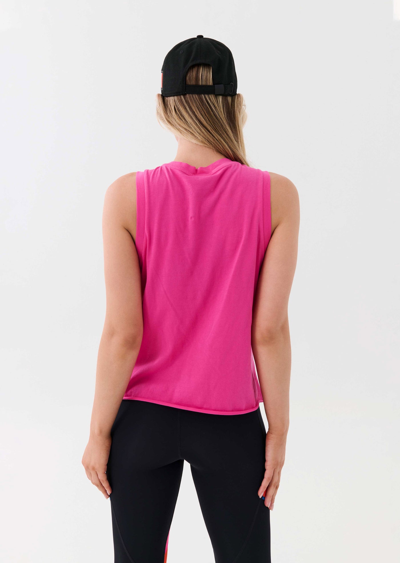 HEADS UP TANK IN PINK GLO