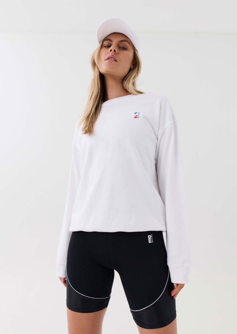 KICK ON SWEAT IN OPTIC WHITE