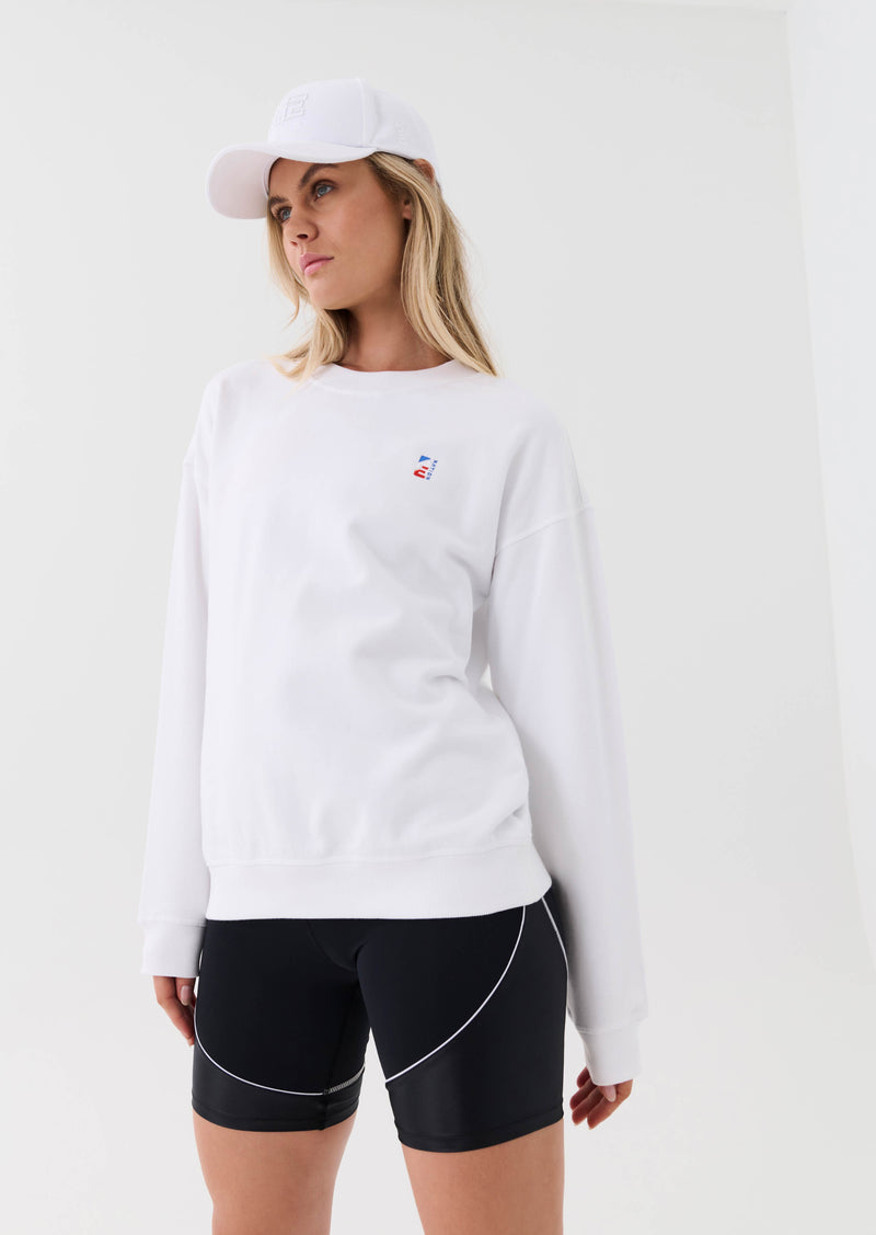 KICK ON SWEAT IN OPTIC WHITE