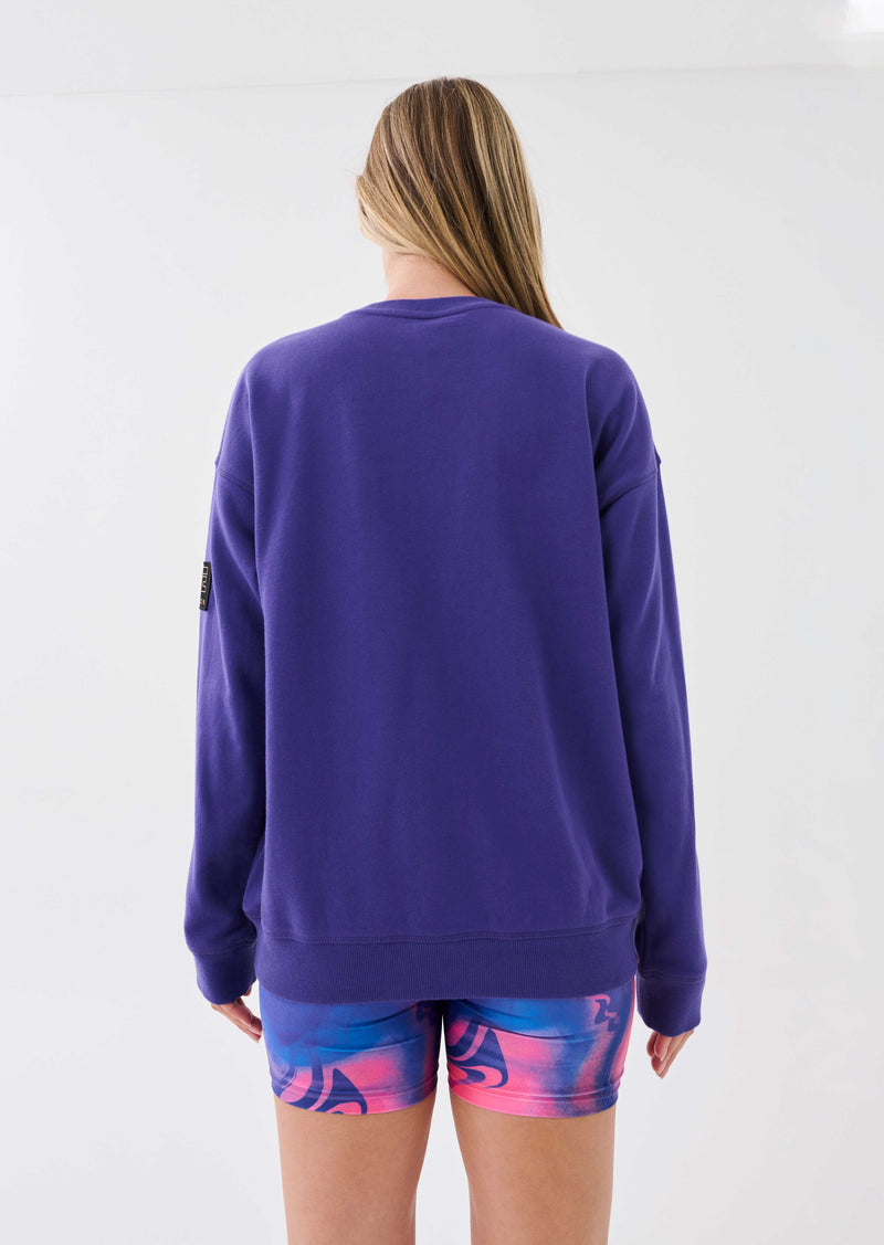HEADS UP SWEAT IN DEEP BLUE