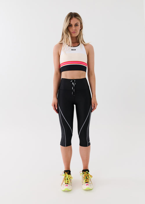 REFORMER CROP LEGGING IN BLACK