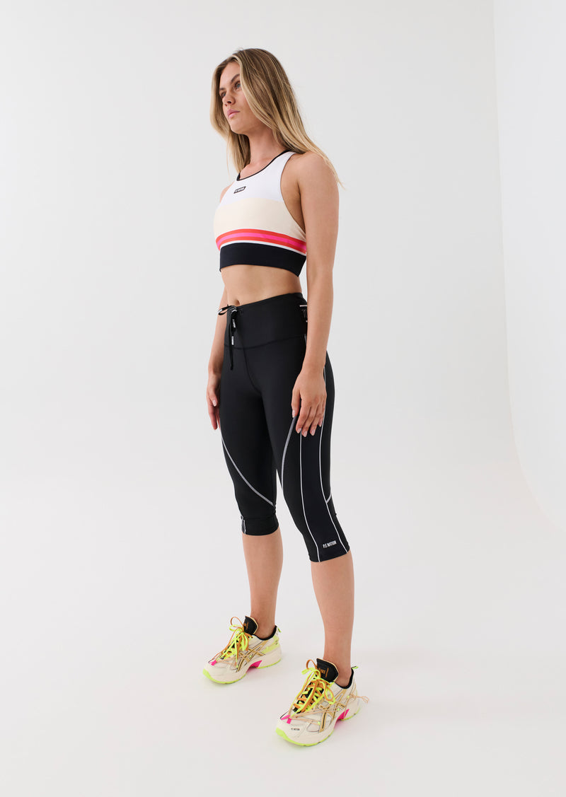 REFORMER CROP LEGGING IN BLACK