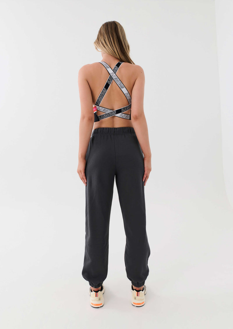 INITIATE TRACKPANT IN DARK SHADOW