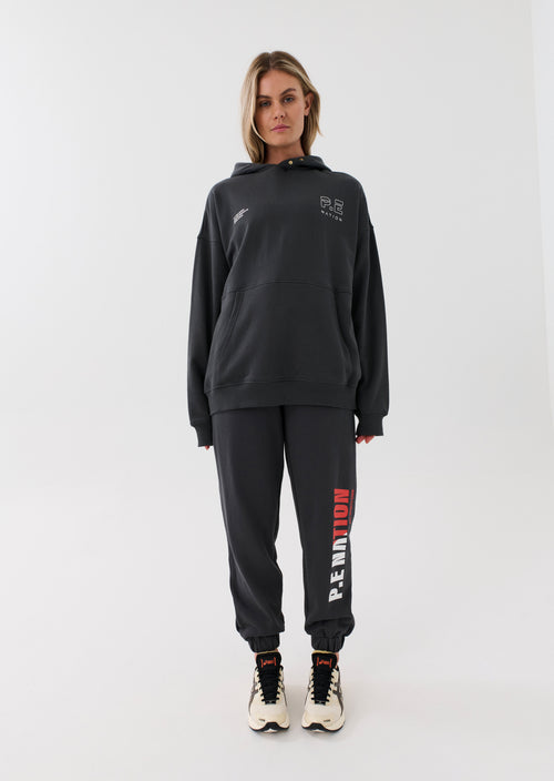 INITIATE HOODIE IN DARK SHADOW