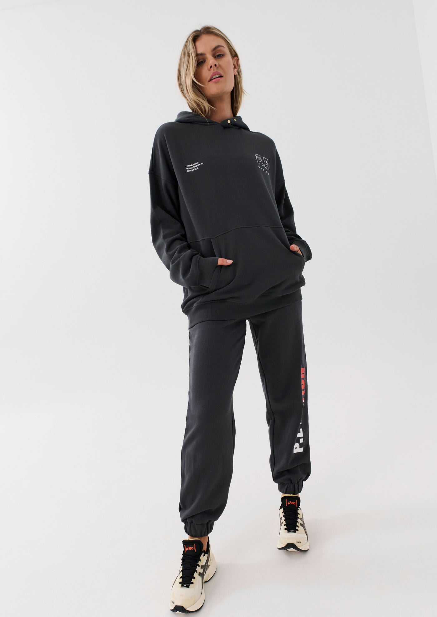 INITIATE HOODIE IN DARK SHADOW