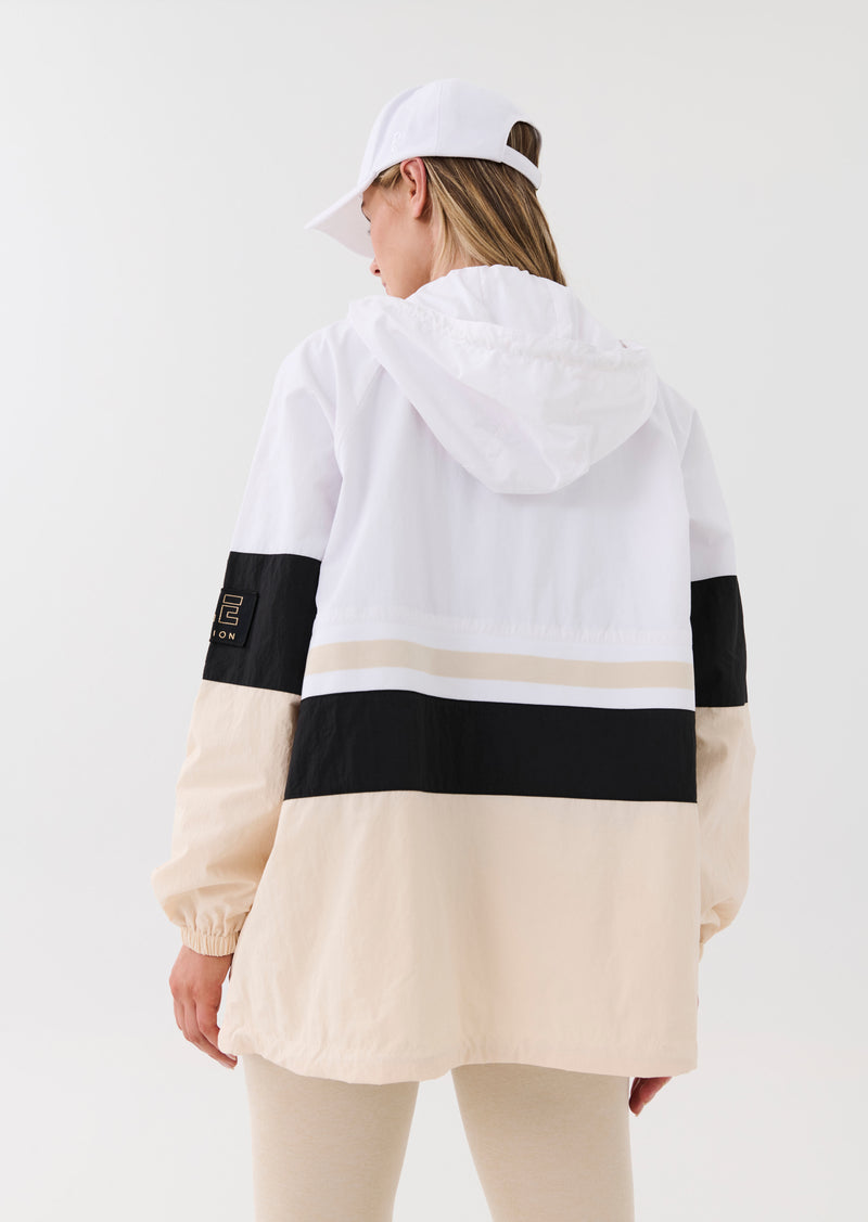 FRONT SIDE JACKET IN OPTIC WHITE