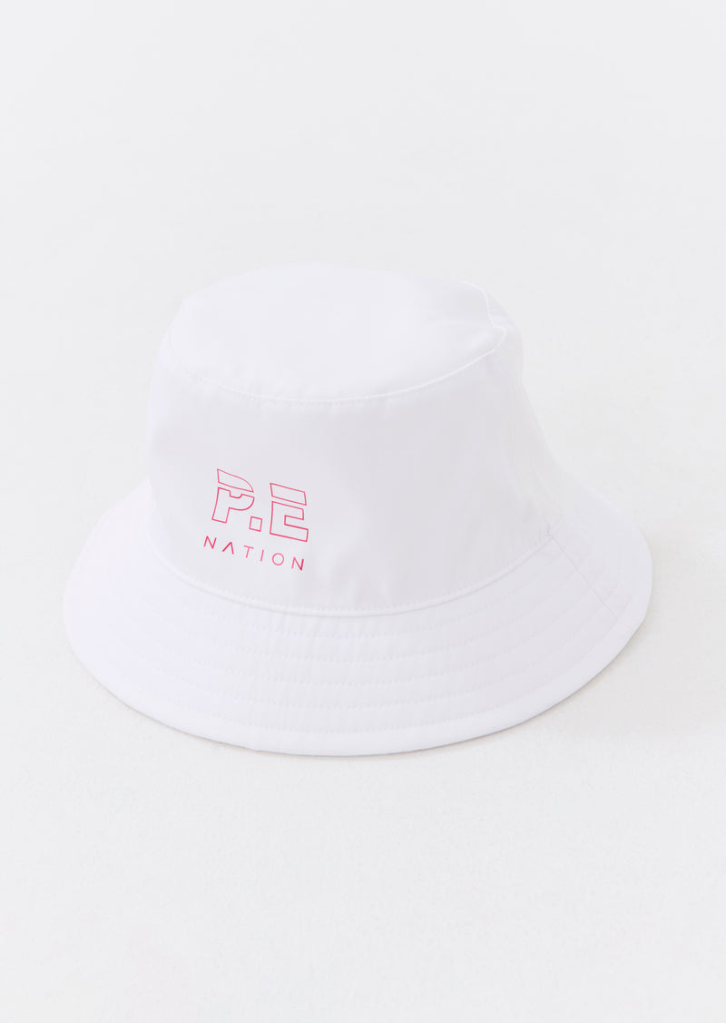 HEADS UP BUCKET HAT IN OPTIC WHITE