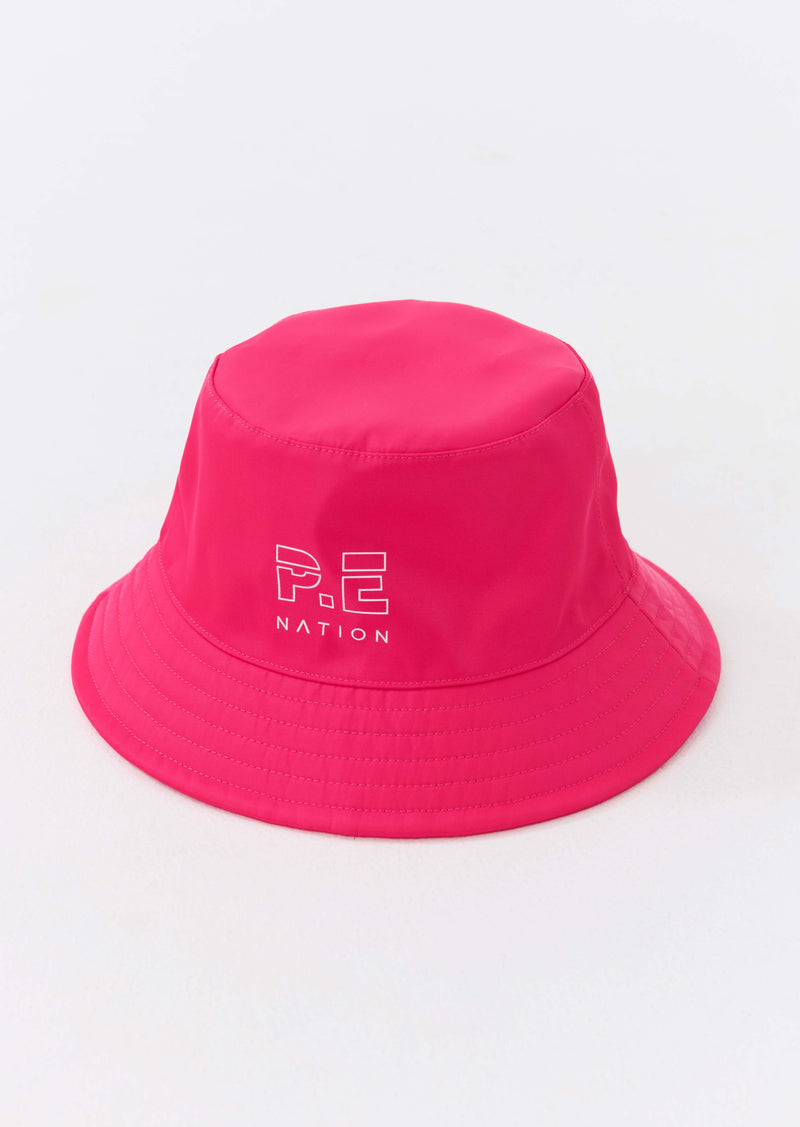 HEADS UP BUCKET HAT IN PINK GLO