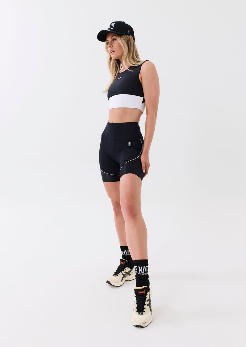 REFORMER BIKE SHORT IN BLACK