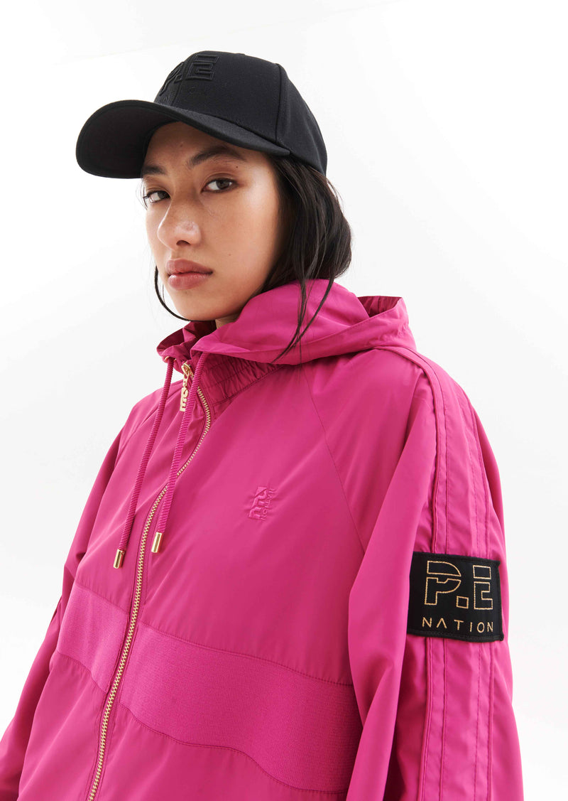 MAN DOWN JACKET IN RASPBERRY ROSE
