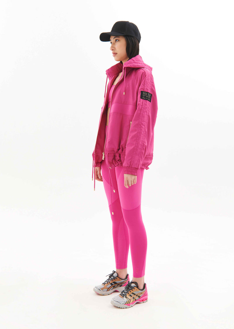 MAN DOWN JACKET IN RASPBERRY ROSE