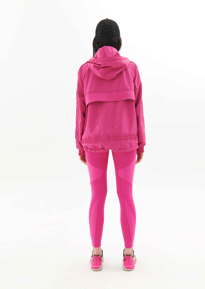 MAN DOWN JACKET IN RASPBERRY ROSE