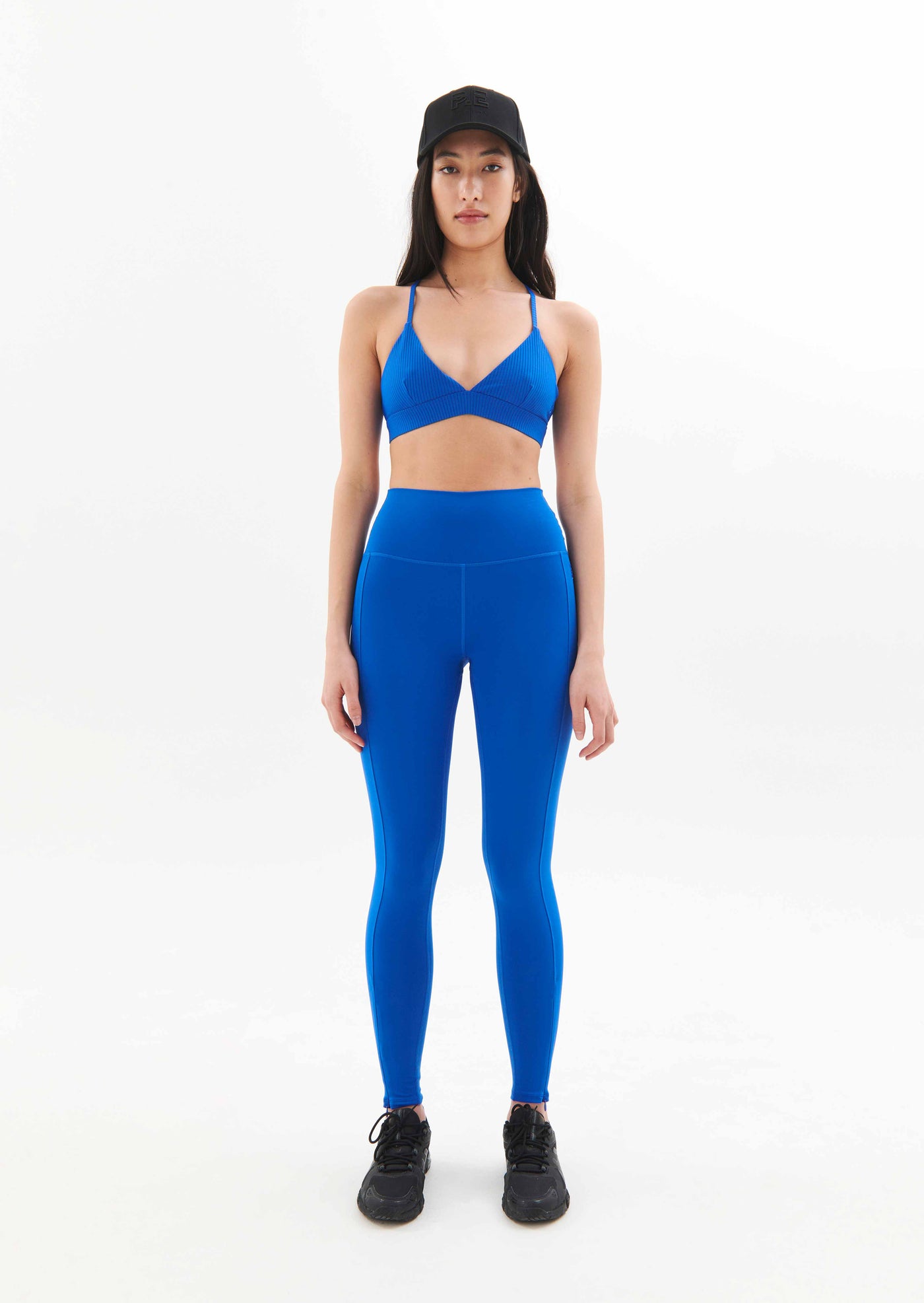 Electric blue workout leggings discount