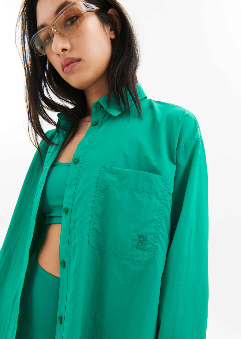 INTERVAL SHIRT IN GOLF GREEN
