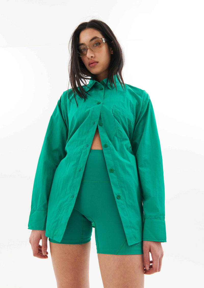 INTERVAL SHIRT IN GOLF GREEN